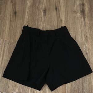 Aritzia Black High Waist Shorts